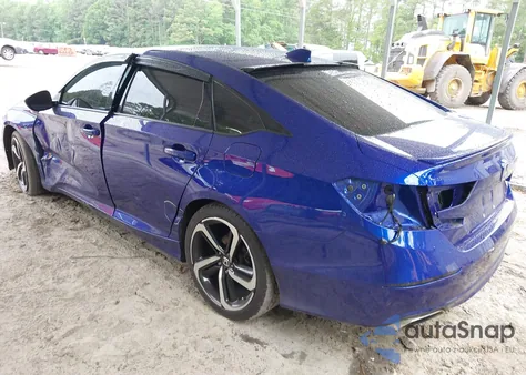 2018 Honda Accord Sport из США, поврежденный, VIN 1HGCV1F3XJA042971